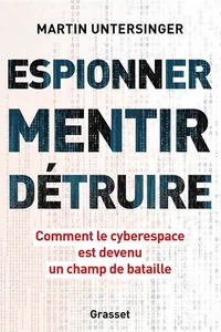 Couverture du livre Espionner, mentir, détruire
